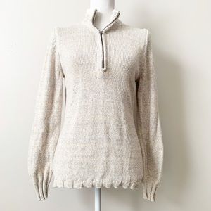 Woolrich Wool Blend 1/4 Zip Pullover Sweater